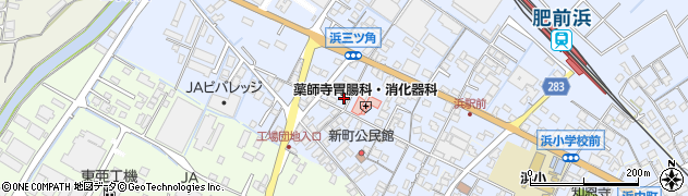 佐賀県鹿島市浜町1284周辺の地図