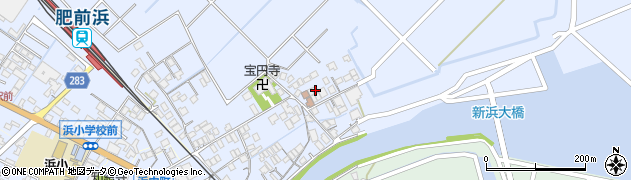 佐賀県鹿島市浜町599周辺の地図
