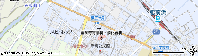 株式会社アルナ薬局　浜町店周辺の地図
