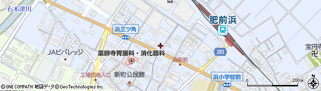 佐賀県鹿島市浜町1169周辺の地図