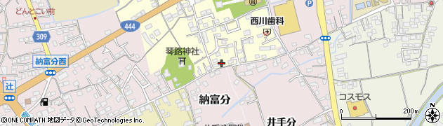 佐賀県鹿島市行成1989周辺の地図