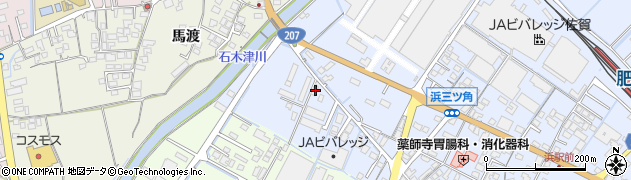 佐賀県鹿島市浜町1397周辺の地図