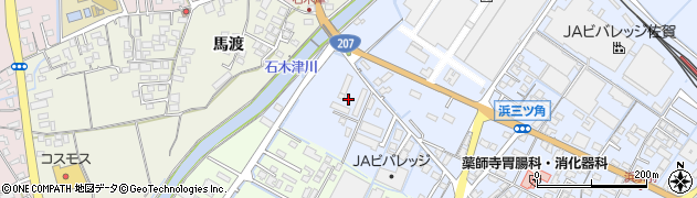 佐賀県鹿島市浜町1412周辺の地図