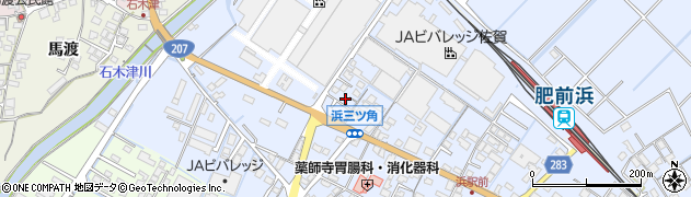 佐賀県鹿島市浜町1144周辺の地図