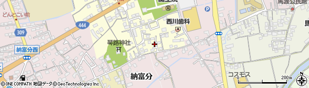 佐賀県鹿島市行成1993周辺の地図
