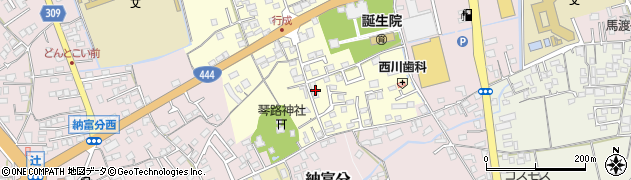 佐賀県鹿島市行成2007周辺の地図