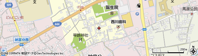 佐賀県鹿島市行成1996周辺の地図