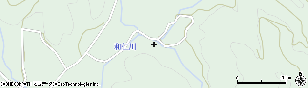 熊本県玉名郡和水町上和仁408周辺の地図