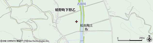 吉田川周辺の地図