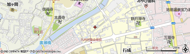 佐賀県鹿島市行成1714周辺の地図