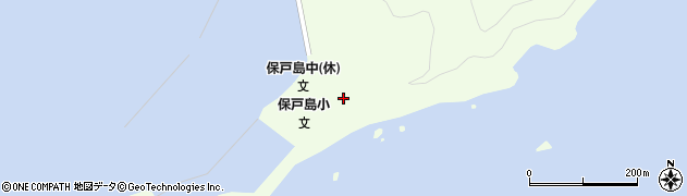 大分県津久見市保戸島23周辺の地図