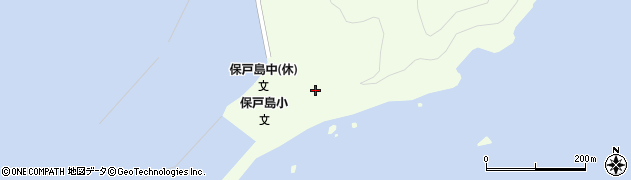 大分県津久見市保戸島29-2周辺の地図