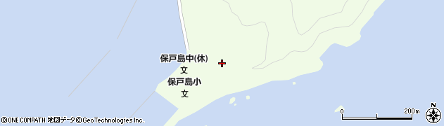 大分県津久見市保戸島40-1周辺の地図