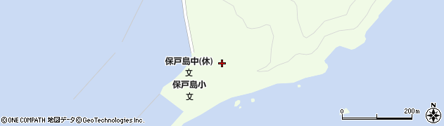 大分県津久見市保戸島45-5周辺の地図