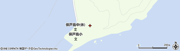 大分県津久見市保戸島45-6周辺の地図