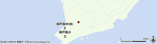 大分県津久見市保戸島58周辺の地図