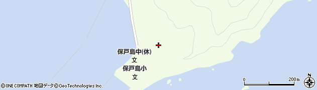大分県津久見市保戸島52-6周辺の地図