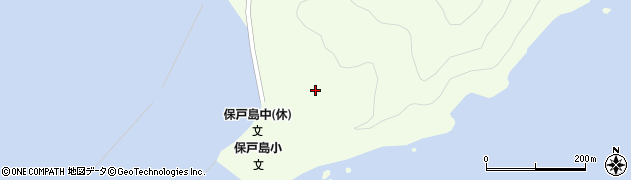 大分県津久見市保戸島73周辺の地図