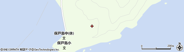 大分県津久見市保戸島202周辺の地図