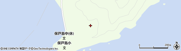 大分県津久見市保戸島203周辺の地図