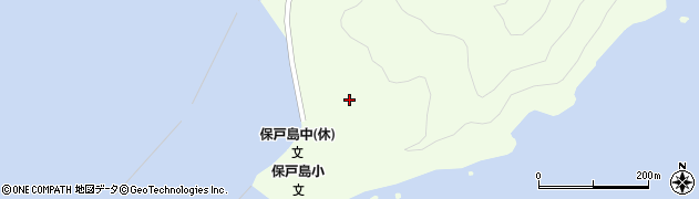 大分県津久見市保戸島84周辺の地図