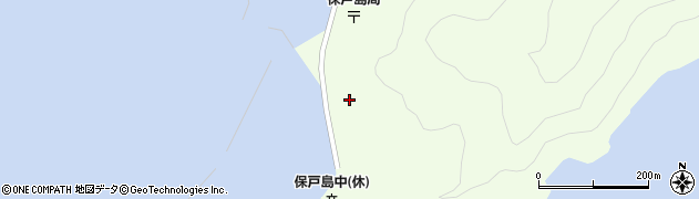 大分県津久見市保戸島1521周辺の地図