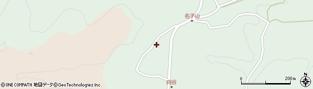 大分県竹田市直入町大字上田北1235周辺の地図