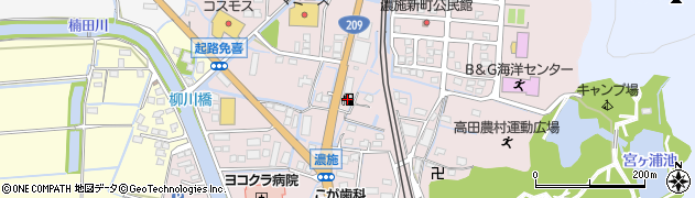 ＪＡ高田ＳＳ周辺の地図
