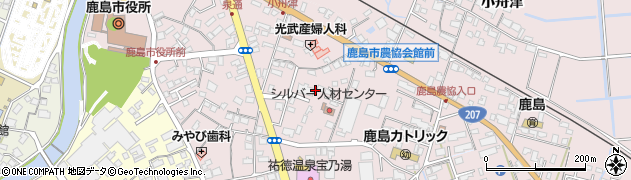 佐賀県鹿島市執行分周辺の地図