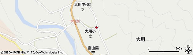 高知県四万十市大用415周辺の地図