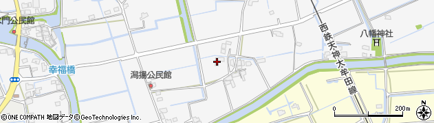 福岡県みやま市高田町江浦1089周辺の地図