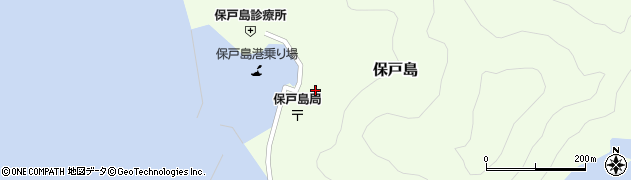 大分県津久見市保戸島1497周辺の地図