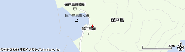 大分県津久見市保戸島1494周辺の地図
