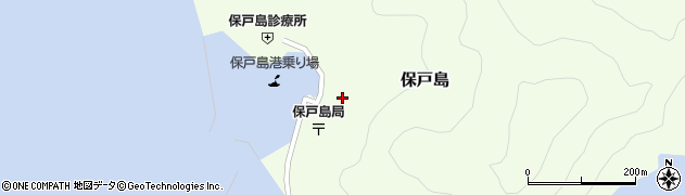 大分県津久見市保戸島1495周辺の地図