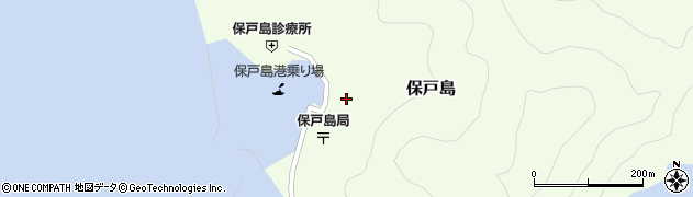 大分県津久見市保戸島1492周辺の地図
