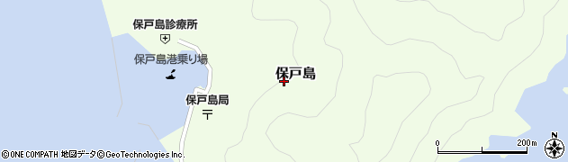 大分県津久見市保戸島1459周辺の地図