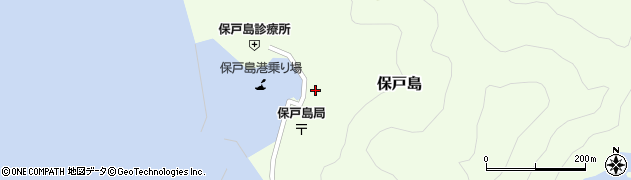 大分県津久見市保戸島1493周辺の地図
