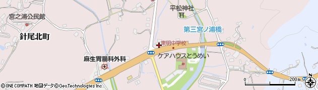 出光リテール販売株式会社九州カンパニー　江上ＳＳ周辺の地図