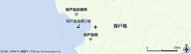 大分県津久見市保戸島1486周辺の地図