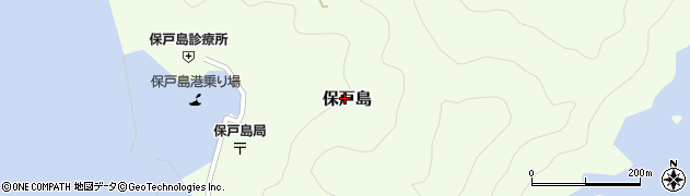 大分県津久見市保戸島1403周辺の地図