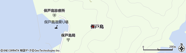 大分県津久見市保戸島1425周辺の地図