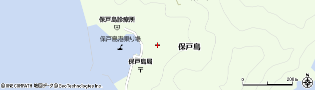 大分県津久見市保戸島1465周辺の地図