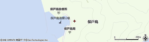 大分県津久見市保戸島1483周辺の地図