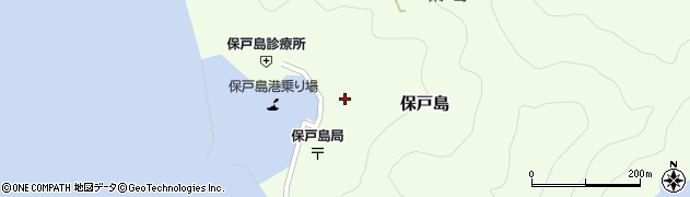 大分県津久見市保戸島1496周辺の地図
