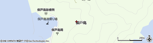 大分県津久見市保戸島1424周辺の地図