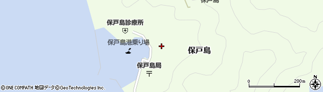 大分県津久見市保戸島1479周辺の地図