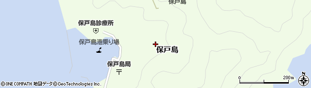 大分県津久見市保戸島1421周辺の地図