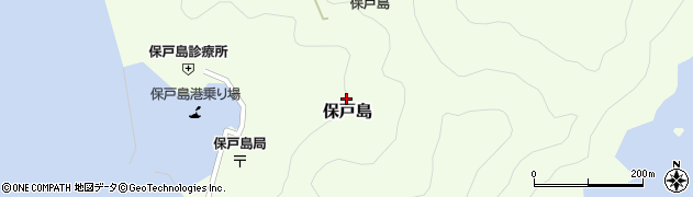 大分県津久見市保戸島1409周辺の地図