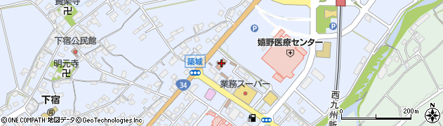 鹿島警察署嬉野幹部派出所周辺の地図