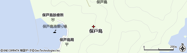 大分県津久見市保戸島1412周辺の地図
